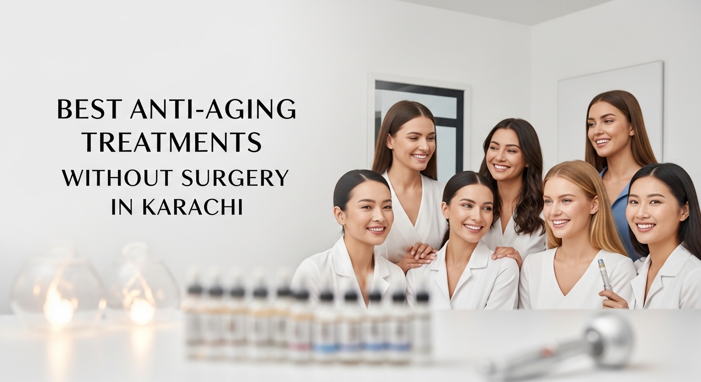 Best Anti-Aging Treatments Without Surgery in Karachi
