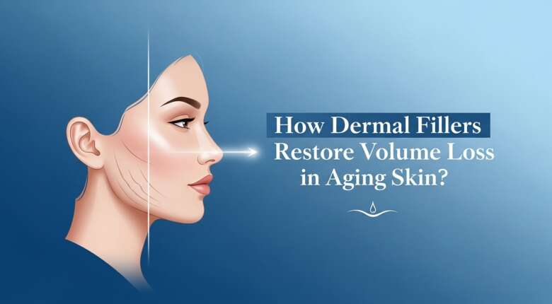 How dermal fillers restore volume loss in aging skin